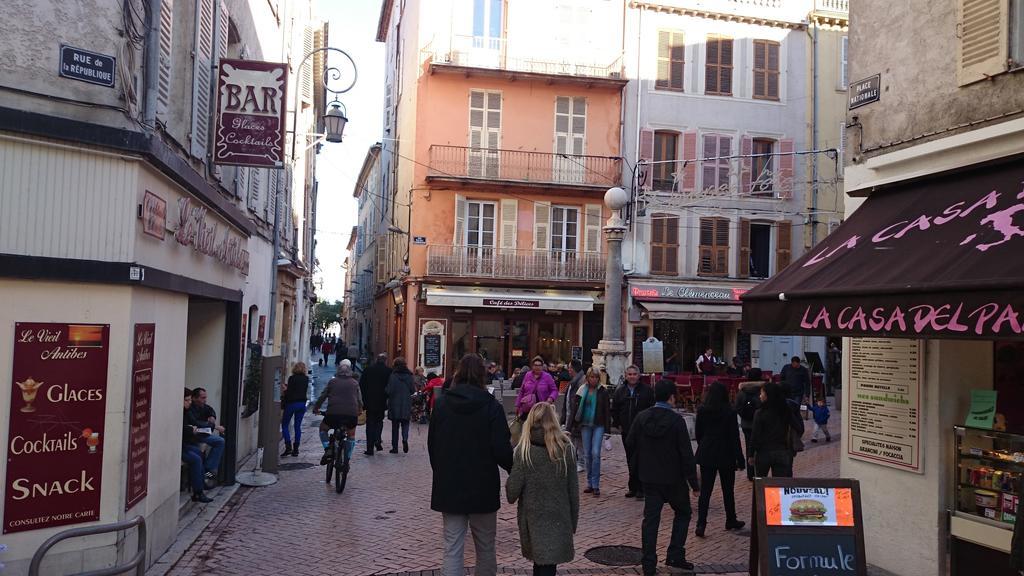 Au 23 Lejlighed Antibes Eksteriør billede